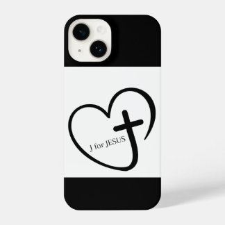 Funda Para iPhone 14 J for Jesus Phone Case