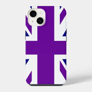 Funda Para iPhone 14 Jack de la Marina y la Unión Púrpura