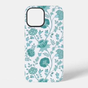 Funda Para iPhone 12 Jacobean Floral Big Pattern en blanco