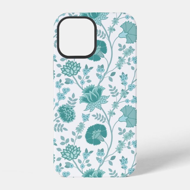 Funda Para iPhone Jacobean Floral Big Pattern en blanco (Reverso )