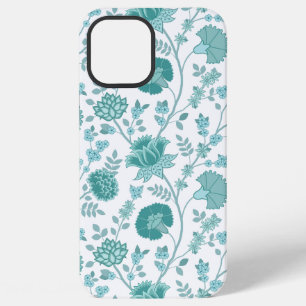 Funda Para iPhone 12 Pro Max Jacobean Floral Big Pattern en blanco