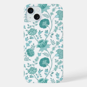 Jacobean Floral Big Pattern en blanco