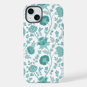 Jacobean Floral Big Pattern en blanco