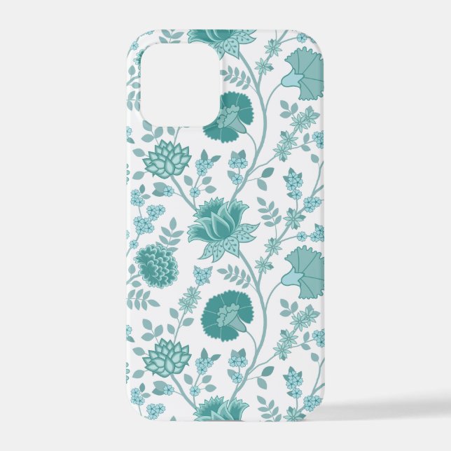Funda Para iPhone Jacobean Floral Big Pattern en blanco (Reverso )
