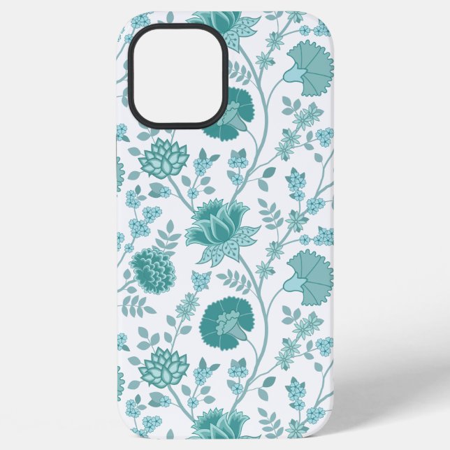Funda Para iPhone Jacobean Floral Big Pattern en blanco (Reverso )
