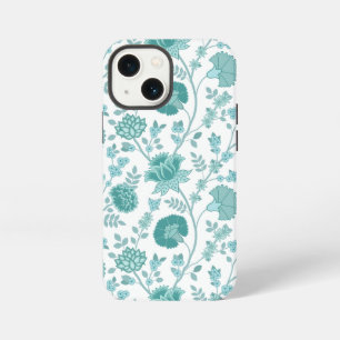 Funda Para iPhone 13 Mini Jacobean Floral Big Pattern en blanco