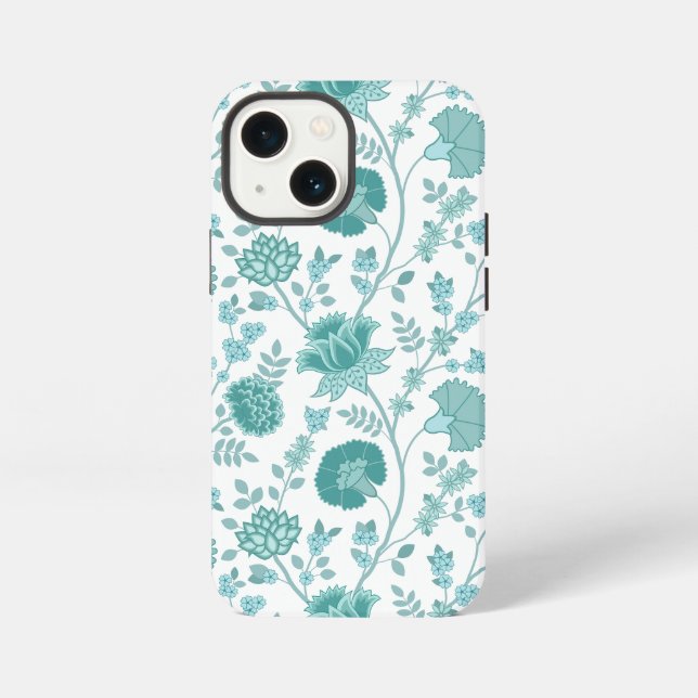 Funda Para iPhone Jacobean Floral Big Pattern en blanco (Reverso )