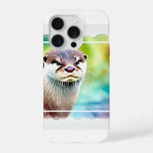 Japanese Otter in Tranquil Waters 040924AREF130 -