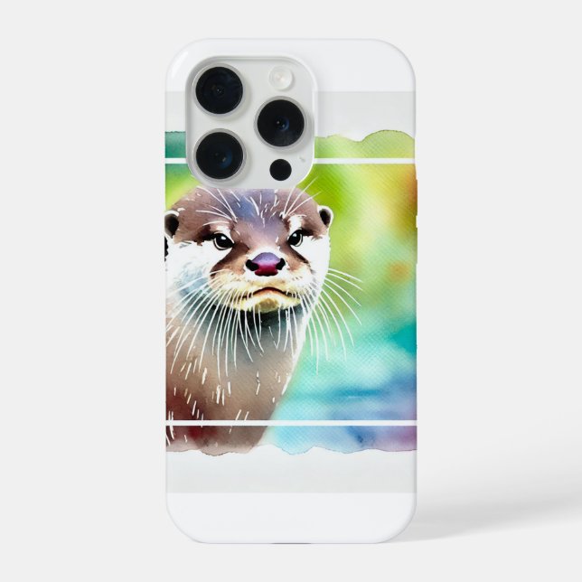 Funda Para iPhone Japanese Otter in Tranquil Waters 040924AREF130 -  (Reverso )