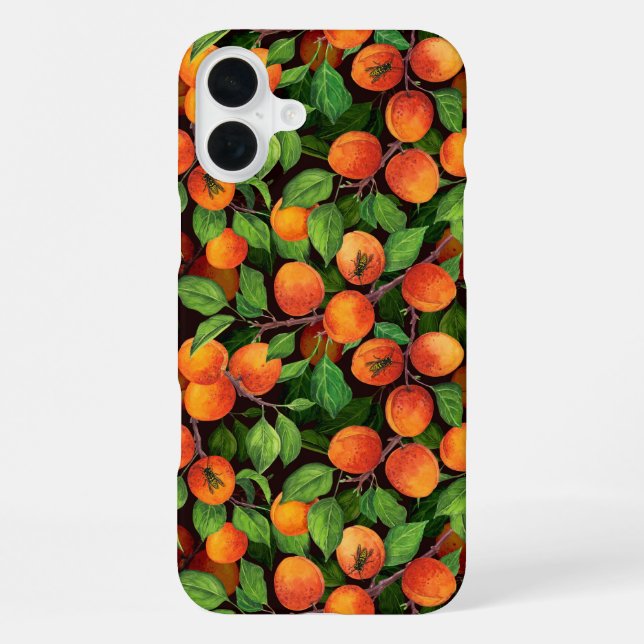 Funda Para iPhone Jardín de albaricoques 1 (Reverso )