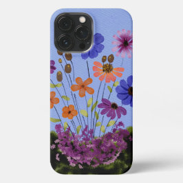 Funda Para iPhone 13 Pro Max Jardín de flores
