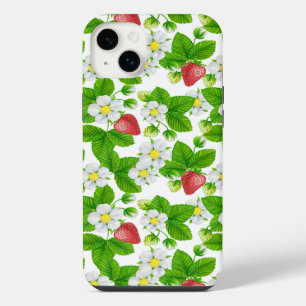 Funda Para iPhone 14 Plus Jardín de fresas