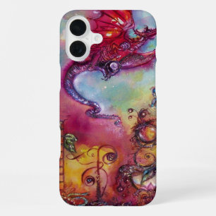 FUNDA PARA iPhone 16 PLUS JARDÍN DE LAS SOMBRAS PERDIDAS / DRAGÓN ROJO VOLAD