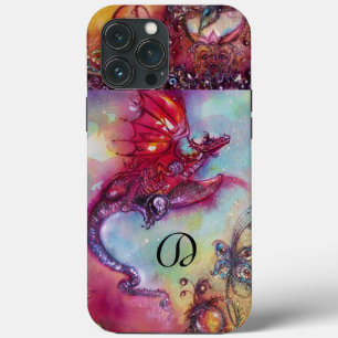 FUNDA PARA iPhone 13 PRO MAX JARDÍN DE LAS SOMBRAS PERDIDAS / DRAGÓN ROJO VOLAD