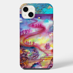 FUNDA PARA iPhone 14 PLUS JARDÍN DE LAS SOMBRAS PERDIDAS, ESCALERAS MÍSTICAS