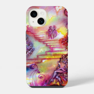 FUNDA PARA iPhone 14 JARDÍN DE LAS SOMBRAS PERDIDAS, ESCALERAS MÍSTICAS