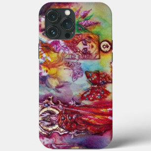 FUNDA PARA iPhone 13 PRO MAX JARDÍN DE LAS SOMBRAS PERDIDAS, HADAS Y MARIPOSAS