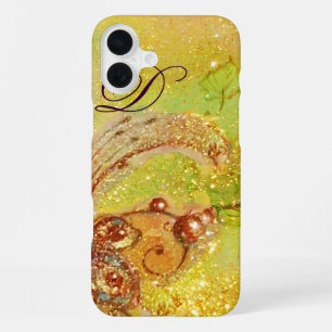 FUNDA PARA iPhone 16 PLUS JARDÍN DE LAS SOMBRAS PERDIDAS -PLANTA DE MARIPOSA