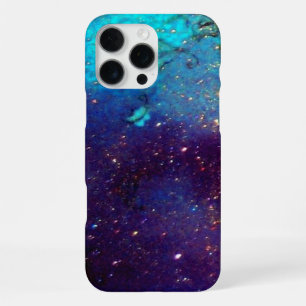 Funda Para iPhone 16 Pro Max JARDÍN DE LAS SOMBRAS PERDIDAS -Turquesa Azul