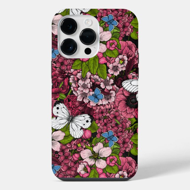 Funda Para iPhone Jardín de primavera 2 (Reverso )