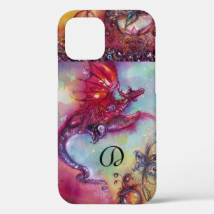 FUNDA PARA iPhone 12 JARDÍN DE SOMBRAS PERDIDAS, MONOGRAMA DEL DRAGÓN R