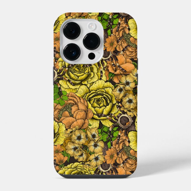 Funda Para iPhone Jardín de tarántulas 1 (Reverso )