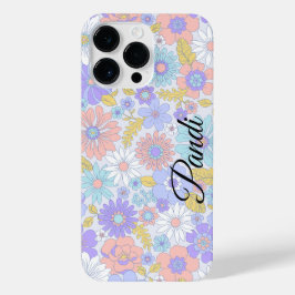 Funda Para iPhone 14 Pro Max jardín floral personalizado