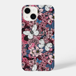 Funda Para iPhone 14 Jardín primavera