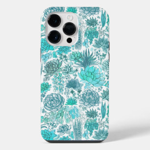 Funda Para iPhone 14 Pro Max Jardín suculento