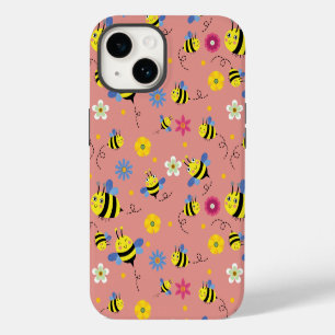 Funda Para iPhone 14 Jardín Sweet Bee Blossom