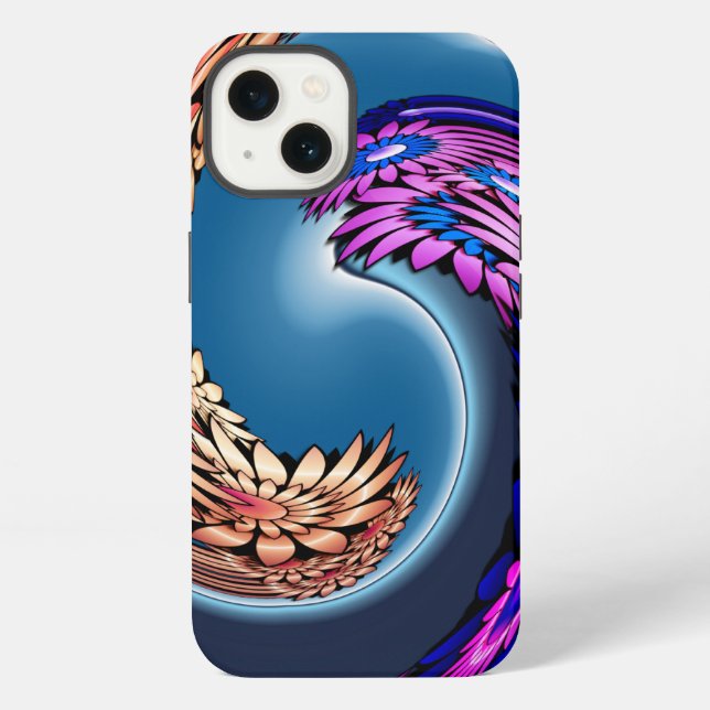 Funda Para iPhone Jardín Vortex (Reverso )