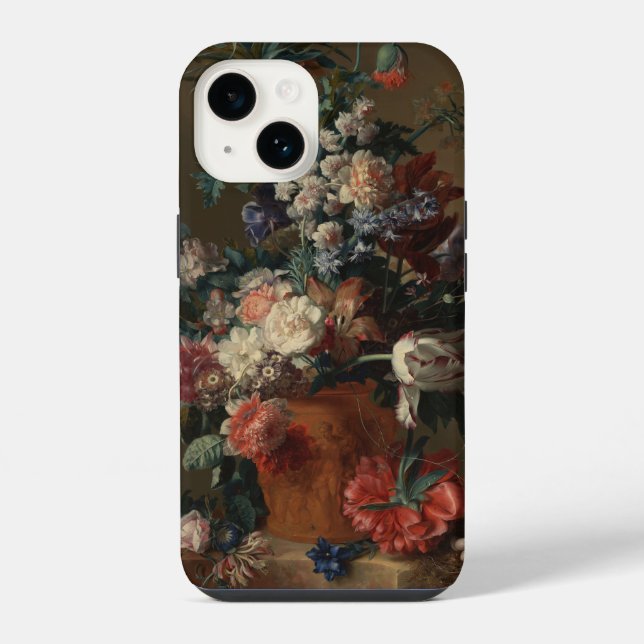 Funda Para iPhone Jarrón de flores - Jan van Huysum (Reverso )