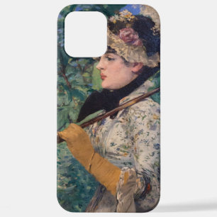 Funda Para iPhone 12 Pro Max Jeanne (Primavera) De Édouard Manet