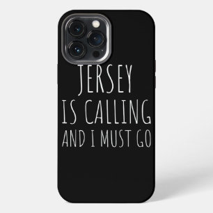 Funda Para iPhone 13 Pro Max Jersey está llamando y debo ir de vacaciones diver