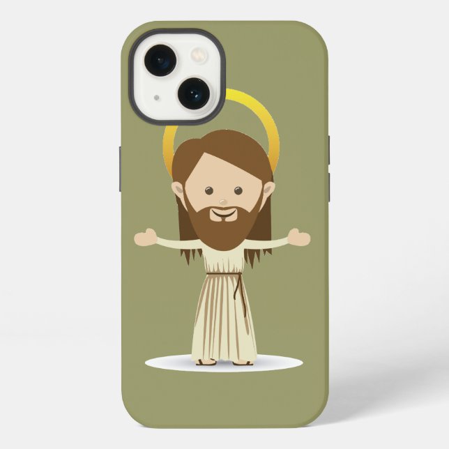 Funda Para iPhone Jesucristo (Reverso )
