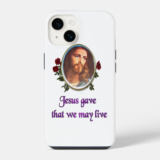 Funda Para iPhone Jesús (Reverso )