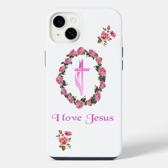 Funda Para iPhone Jesús  (Reverso)