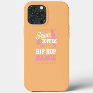 Funda Para iPhone 13 Pro Max Jesús Café Y Hip Hop Baile Cristiano