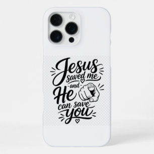Funda Para iPhone 16 Pro Max Jesús salva
