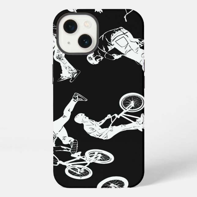 Funda Para iPhone Jinetes de BMX (Reverso )