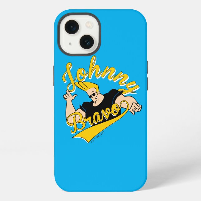 Funda Para iPhone Johnny Bravo Athletic Graphic (Reverso )