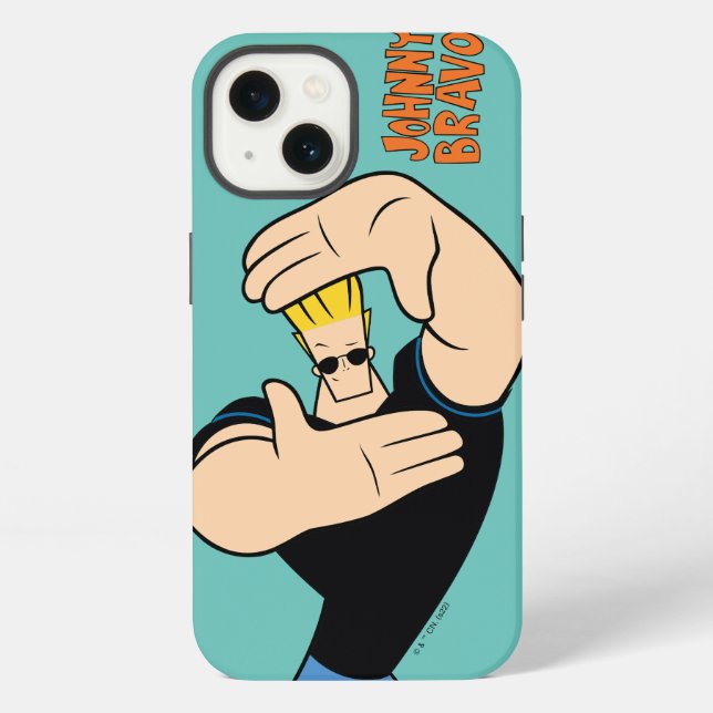 Funda Para iPhone Johnny Bravo Picture Frame Pose (Reverso )
