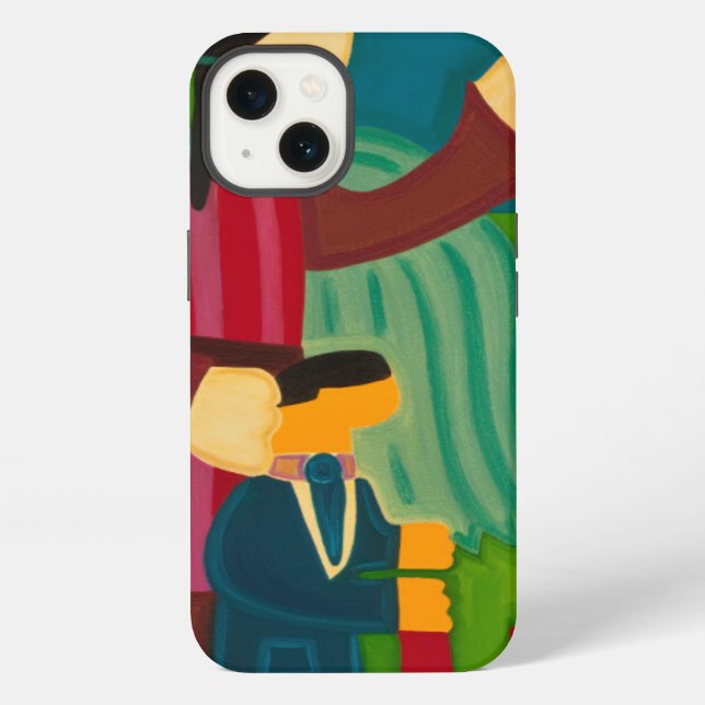 Funda Para iPhone Jose Maria y su Angel 2009 (Reverso )