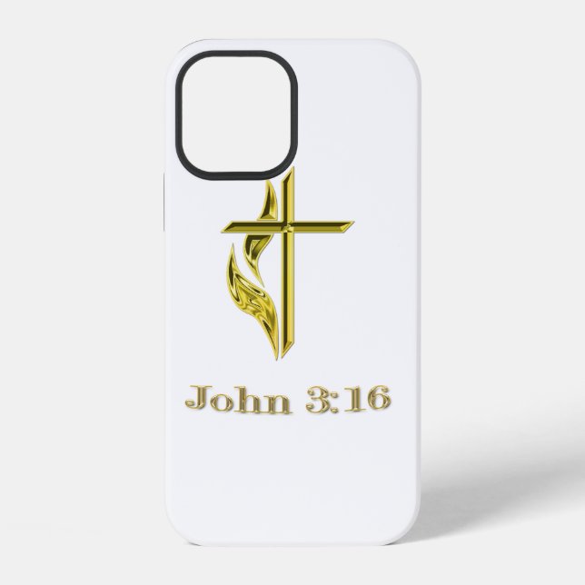 Funda Para iPhone Juan 3:16 (Reverso )