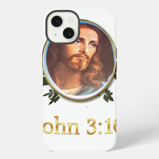 Funda Para iPhone Juan 3:16 (Reverso )