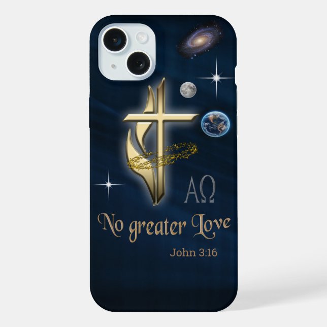Funda Para iPhone Juan 3:16 (Reverso )