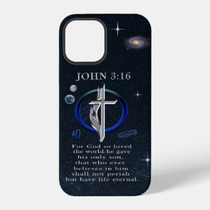 Funda Para iPhone 12 Juan 3:16 cristiano