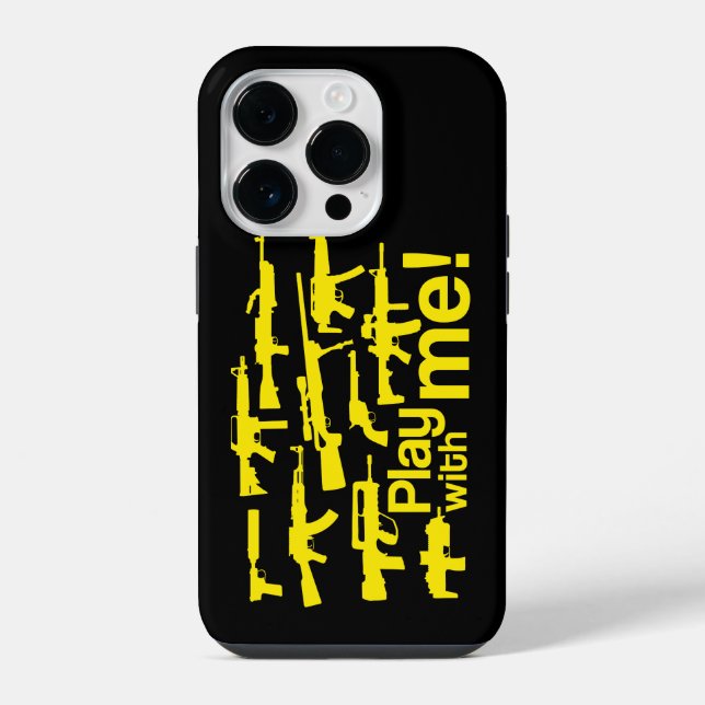 Funda Para iPhone ¡Juega conmigo! (Reverso )
