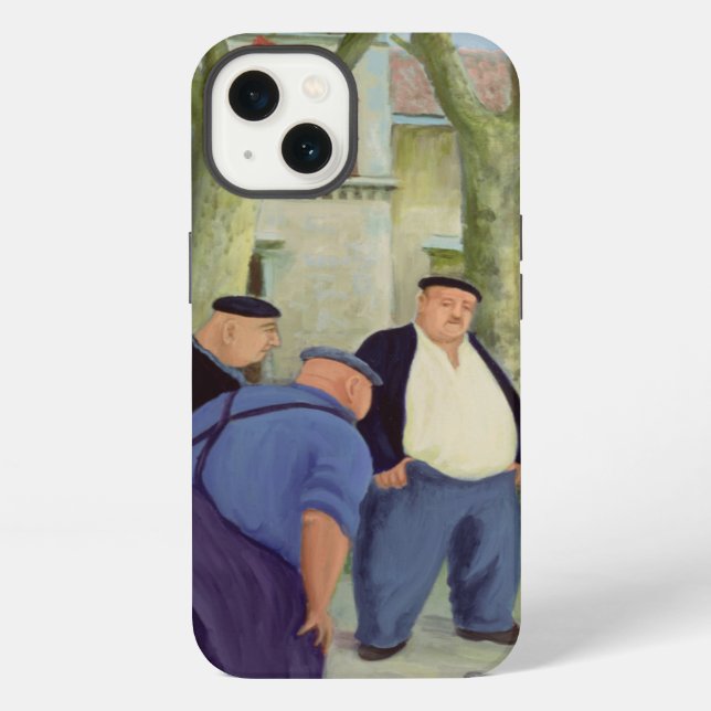 Funda Para iPhone Jugadores de los Boules (Reverso )