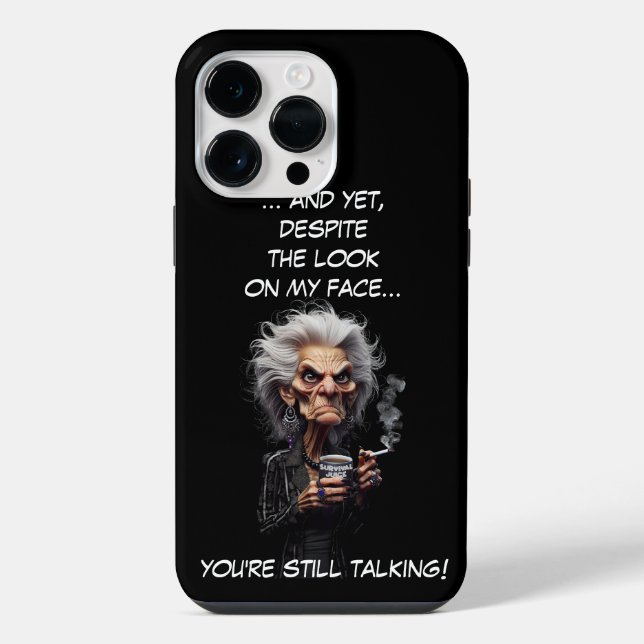 Funda Para iPhone Jugo de supervivencia (Reverso )